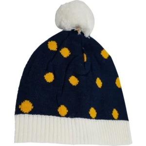 AJS-004 Beyaz Ponponlu Çocuk Kışlık Bere