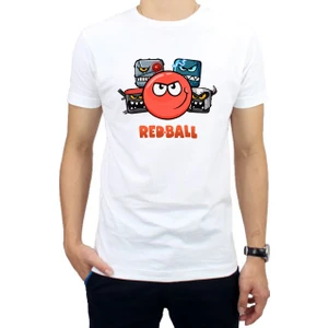 Red Ball 4 Erkek Beyaz T-Shirt