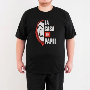 Bant Giyim - La Casa De Papel Büyük Beden Erkek T-Shirt