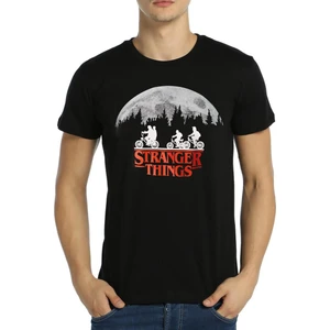 Bant Giyim - Stranger Things Siyah Erkek T-Shirt