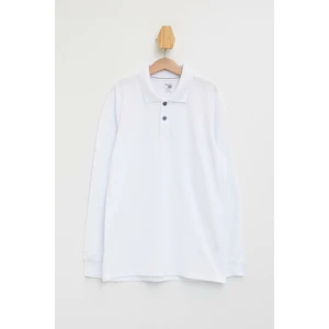 Erkek Çocuk Uzun Kollu Polo Tişört L0288A619AU