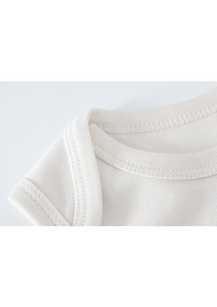 Bebek Organik Kolsuz Body 6-9 Ay