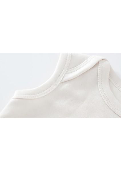 Bebek Organik Kolsuz Body 6-9 Ay