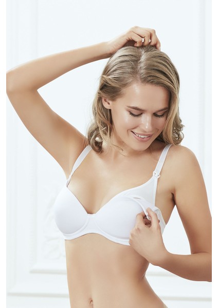 3632 Kadın Balensiz Pamuklu Desteksiz Emzirme Sütyen