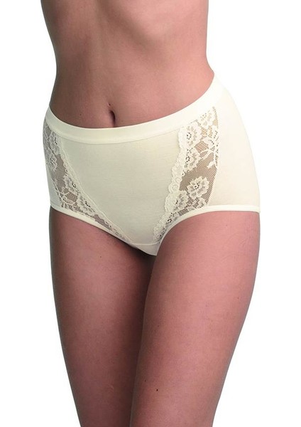 1316 Private Kadın Dantelli Slip Külot 2'li