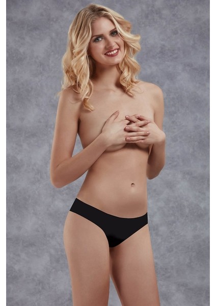 Siyah Kadın Slip 7167
