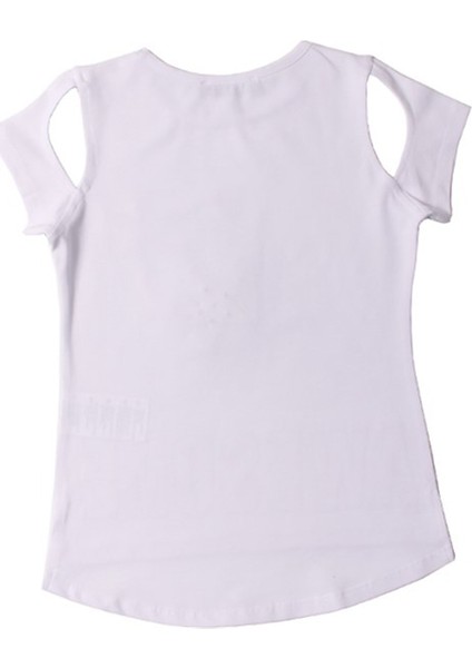 Kids Kız Çocuk Awesome Nakışlı T-Shirt Beyaz fiyatları