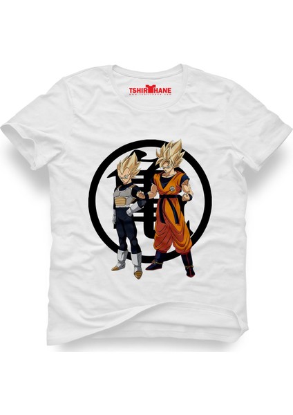 Dragon ball Goku Vegeta Erkek T-Shirt