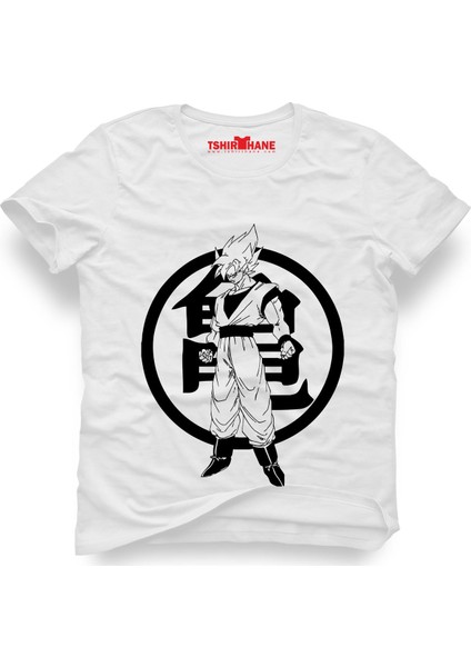 Dragon ball saiyan Erkek T-Shirt