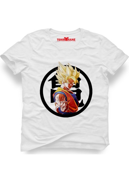 Dragon ball saiyan Erkek T-Shirt