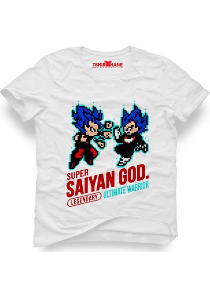 Dragon ball saiyan God. Erkek T-Shirt