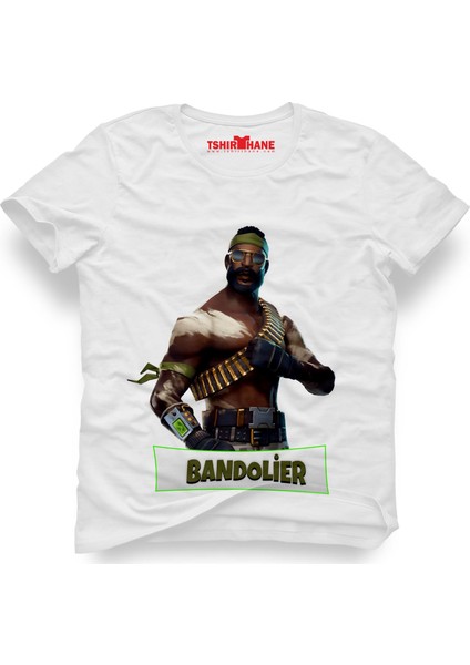 Fortnite Bandolier Erkek T-Shirt