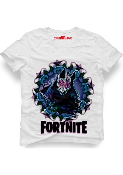 Fortnite Drift Mandala Blue Erkek T-Shirt