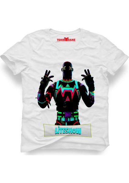 Fortnite Liteshow Erkek T-Shirt