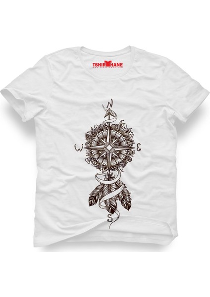 Dreamcatcher pusula Erkek T-Shirt