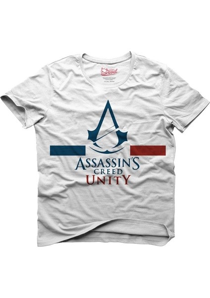 Assassin's Creed Unity Beyaz Erkek T-Shirt