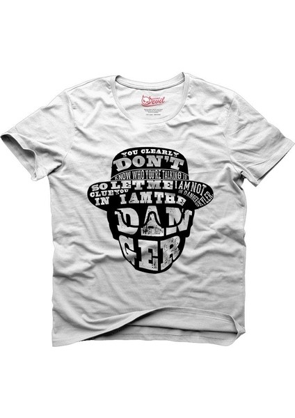 Hatman Beyaz Erkek T-Shirt