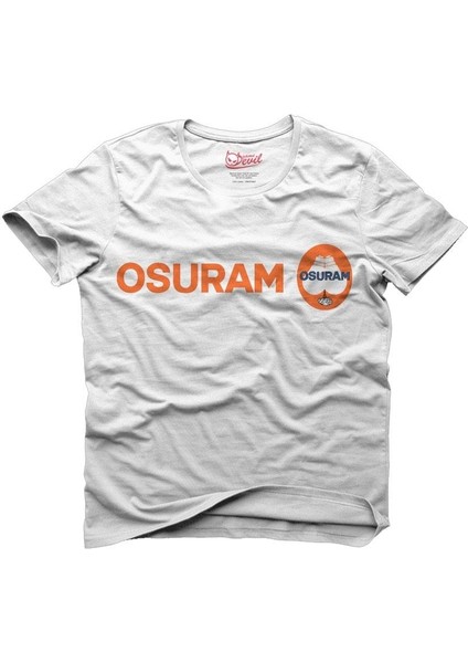 Osuram Beyaz Erkek T-Shirt