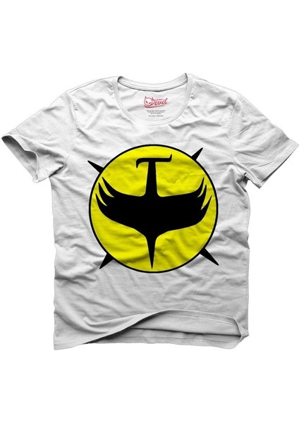 Zagor Logo Beyaz Erkek T-Shirt