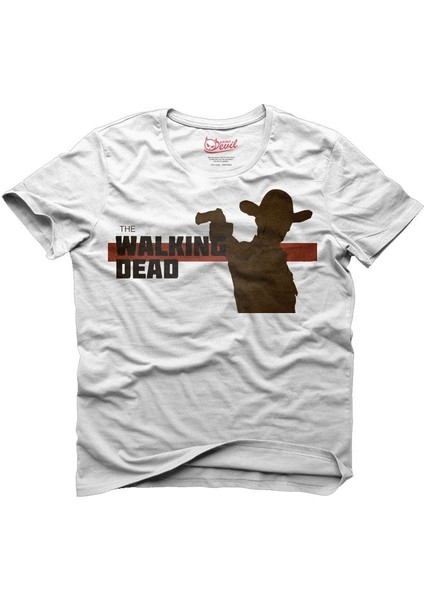 The Walking Dead Beyaz Erkek T-Shirt