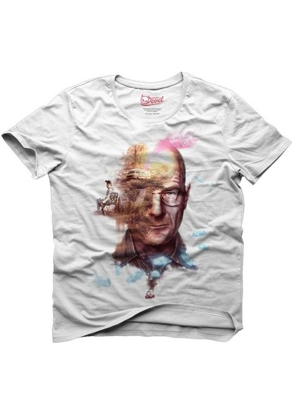 Breaking Bad Walter White Beyaz Erkek T-Shirt