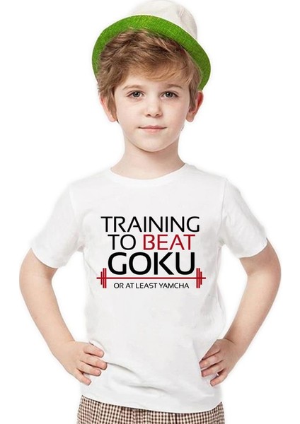 Dragon ball Goku Beat Erkek Çocuk T-Shirt