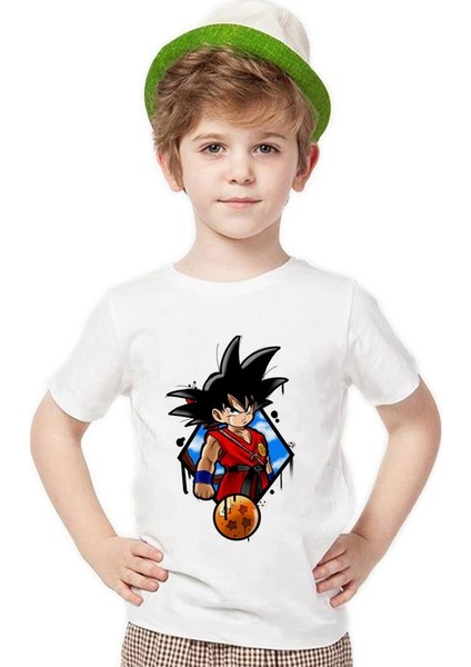 Dragon ball Goku Goten Erkek Çocuk T-Shirt