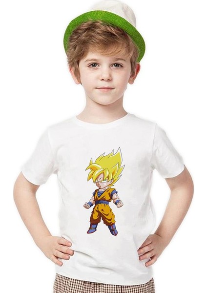 Dragon ball goten Erkek Çocuk T-Shirt