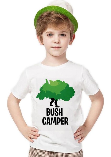 Fortnite Bush Camper Erkek Çocuk T-Shirt