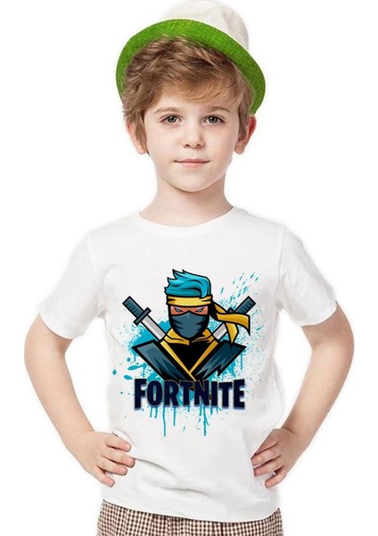 Fortnite ninja Erkek Çocuk T-Shirt