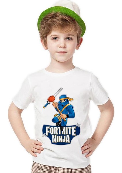 Fortnite ninja Erkek Çocuk T-Shirt