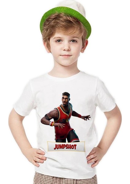 Fortnite Jumpshot Erkek Çocuk T-Shirt