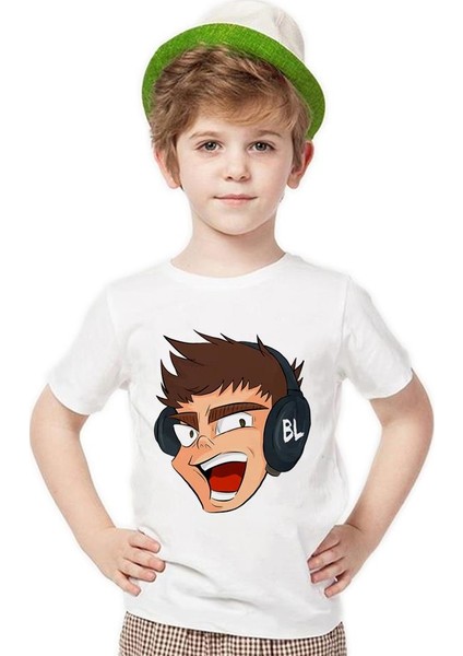 Fortnite Lazarbeam Erkek Çocuk T-Shirt