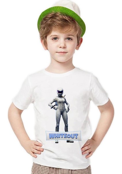 Fortnite Whiteout Erkek Çocuk T-Shirt