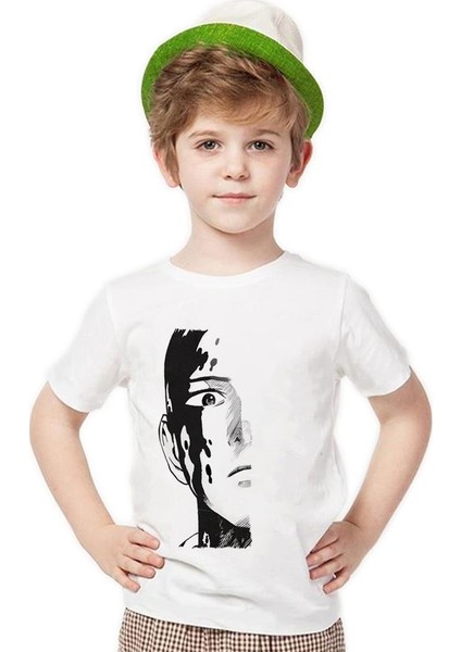 One Punch Man Face Erkek Çocuk T-Shirt