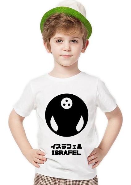 One Punch Man Evangelion israfel Erkek Çocuk T-Shirt