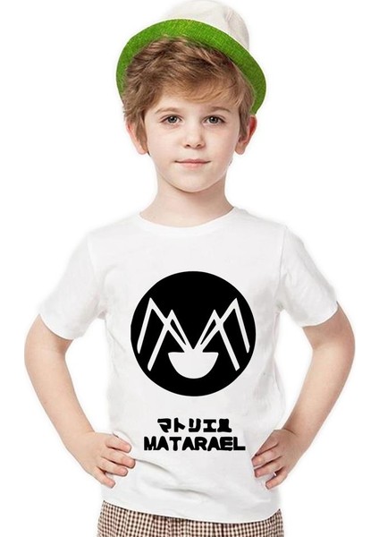 One Punch Man Evangelion matarael Erkek Çocuk T-Shirt