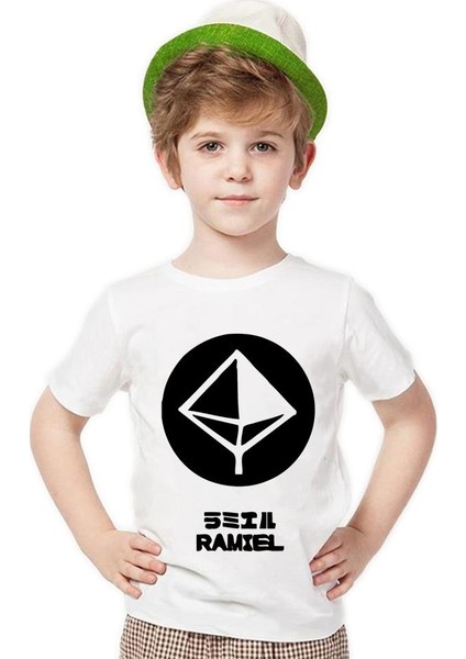 One Punch Man Evangelion ramiel Erkek Çocuk T-Shirt