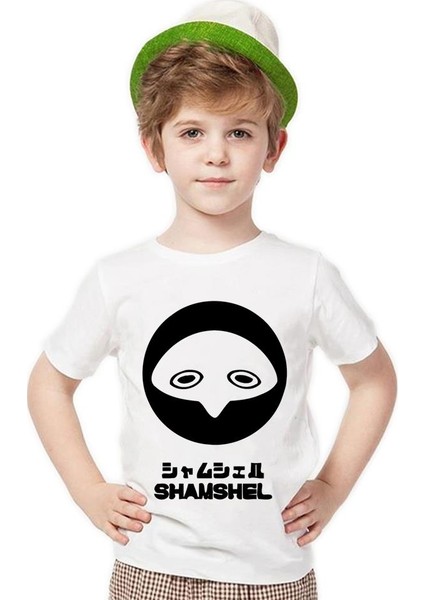 One Punch Man Evangelion shamshel Erkek Çocuk T-Shirt