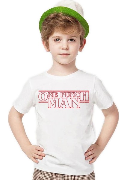 One Punch Man stranger Erkek Çocuk T-Shirt