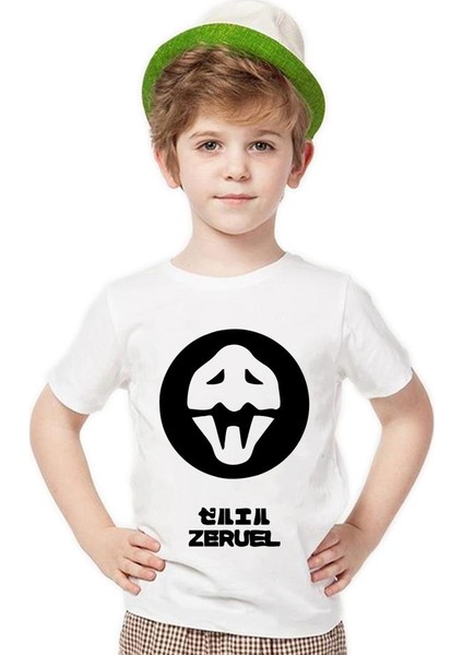 One Punch Man Evangelion zeruel Erkek Çocuk T-Shirt