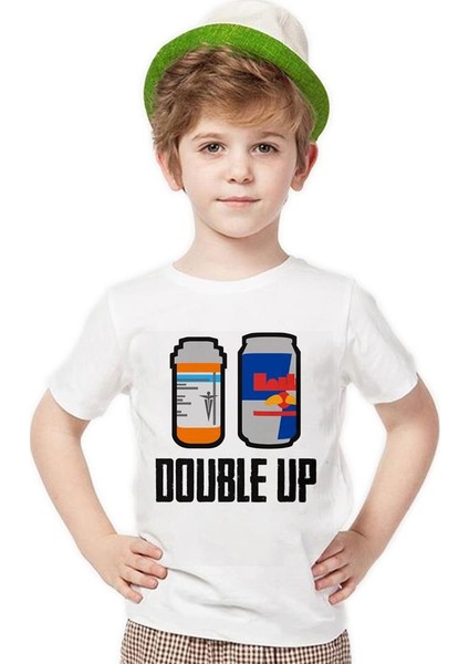 Pubg Double up Erkek Çocuk T-Shirt