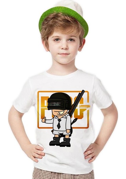 Pubg Shotgun Erkek Çocuk T-Shirt