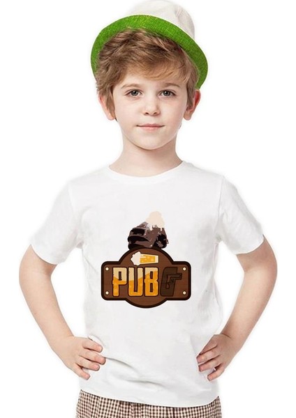 Pubg logo Erkek Çocuk T-Shirt