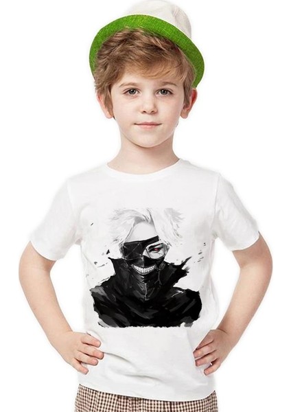 Tokyo Ghoul ken kaneki Erkek Çocuk T-Shirt