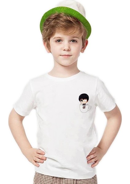 Tokyo Ghoul ken kaneki Erkek Çocuk T-Shirt