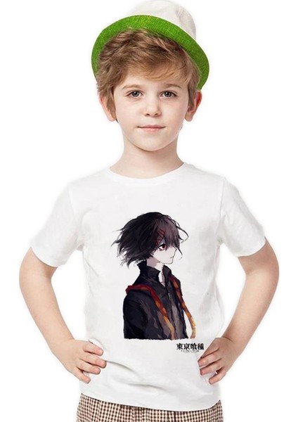 Tokyo Ghoul JUUZOU SUZUYA Erkek Çocuk T-Shirt