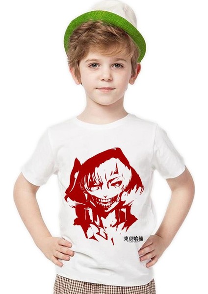 Tokyo Ghoul ken kaneki Erkek Çocuk T-Shirt