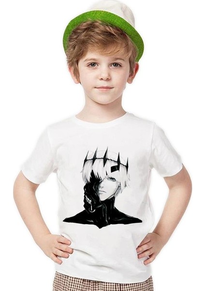 Tokyo Ghoul ken kaneki Erkek Çocuk T-Shirt