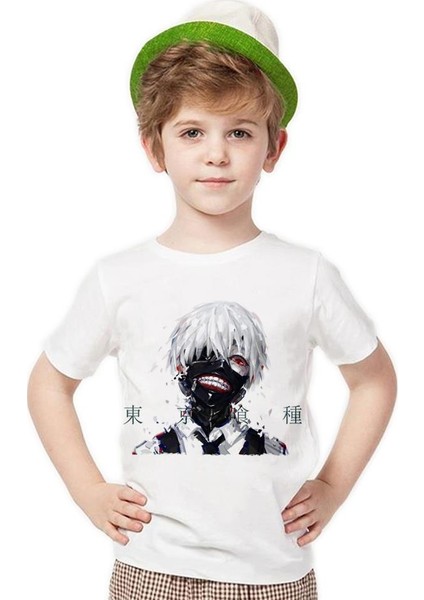 Tokyo Ghoul ken kaneki Erkek Çocuk T-Shirt